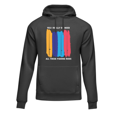 I Really Need All These Fishing Rods Unisex Hoodie